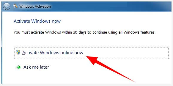cara aktivasi windows 7 tanpa software